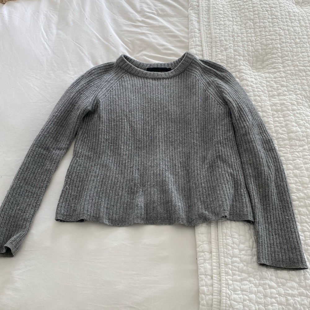 Jenni Kayne Gray Sweater Size S
